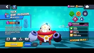 Brawl Stars | Skin Tick Oeuf-plosion | Compte 88k | Ishigami