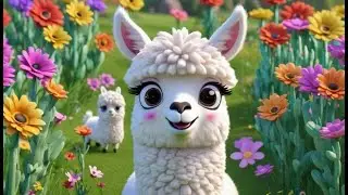 Two Laughing Llamas Wear Funny Hats | Silly Animal Song for Kids | Nursery Rhymes and Baby
