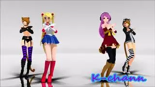 『MMD x Fairy Tail』Little Apple 【Model DL ♡】