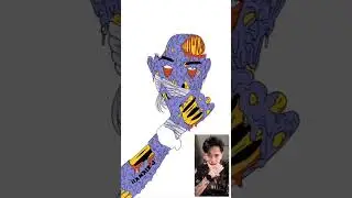 #grime #grimeartist #art #artwork #vector #drawing #drawingtutorial #shorts #shortsfeed #speedart