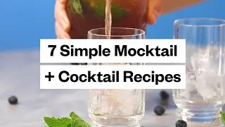7 Simple Mocktail + Cocktail Recipes  | Thrive Market