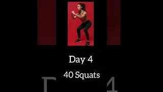 February Squat Challenge  | Day 4 #weightloss #squatchallenge #squats