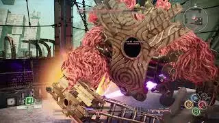 SCARLET NEXUS Battling the Demo boss (Hard Difficulty)