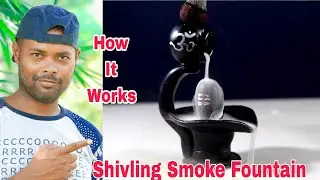 How It Works. Shivling Smoke Fountain Waterfall Incense Cone) Dhoopbatti.@Govind Arkhvanshi