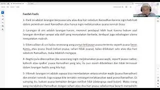 Kuliah JAA Pengajian Hadis2 Hukum Kitab Bulughu Maram Oleh Ust Mustafar Suki. Isnin 260126 (siri 24)