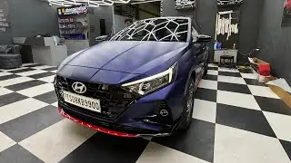 Hyundai i20 Nline got Ultrashieldx Matte PPF protection 🔥