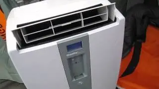 Camping tent with air conditioning