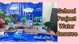 School project water resources 💫