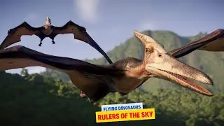 Flying Dinosaurs in Action! 🦅✨ | Jurassic World Evolution 2 Pterosaur Showcase