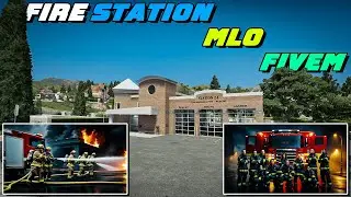 Free Fire Station MLO | Fire Department MLO | QBCore/ESX | FiveM Tutorial #121