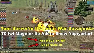 CennyX - İlk Lunar War Savaşında 70 lwl Mageler İle Adet Show Yapıyorlar :D | Knight Online