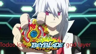 Todos los Beyblade del God Layer Sistem | Beyblade Burst God | Twins