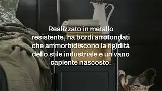 GR&Aring;FJ&Auml;LLET IKEA: il comodino perfetto per lo stile industrial
