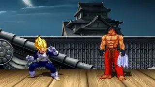 VEGETA vs SHIN RYU - The most epic fight!