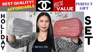 NEW CHANEL HOLIDAY 2022 MAKEUP BAG GIFT SETS HAUL & UNBOXING /FIRST IMPRESSION !!!