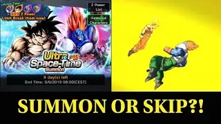 Ultra Space Time Summon 15 Summon Or Skip In Dragon Ball Legends