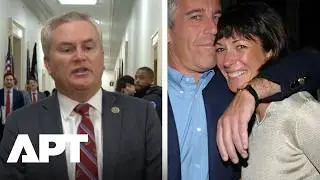 Гислейн Максвелл ссылается на Пятую поправку к Конституции США на закрытом заседании Конгресса СШ...