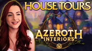 TOURING PLAYER HOUSES in World of Warcraft! Azeroth Homes Highlights