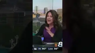 News Anchor Laughing Hysterically On Air