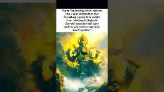 Subscribe for Ganesha&rsquo;s blessings ✨❤️ #ganeshchaturthi #shorts