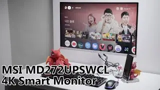 MSI MD272UPSWCL 27-inch 4K Smart Monitor: Honestly, There Is No Alternative.