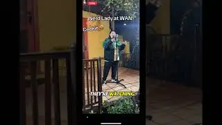 Nerd Lady performs &ldquo;Cookie&rdquo; at WAN Poetry in Houston 