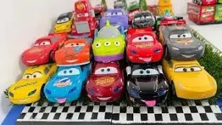 Lot of Disney Pixar Cars Unboxing Review | Lightning Mcqueen Bubble RC Cars | Sliding Cars ASMR
