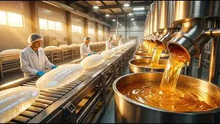Inside The Maltose Factory Converting Rice Into Sticky Candy Syrup (Full Process)