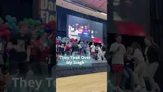 I love sharing my stage with the audience. #keynotespeaker #studentleadership #danceparty