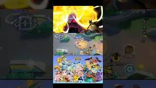 Pokemon Unite Machamp 🔥 Overpowered #shorts #pokemonunite #youtubeshorts