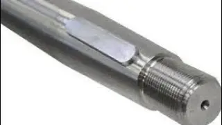 Usinagem de eixo propulsor de 2&frac12; 