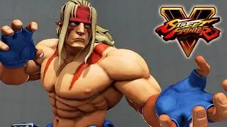 Street Fighter 5 - SFIII Alex Mod Gameplay @ 1080p (60fps) HD ✔