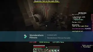 How to get to obsidian sanctuary in Hypixel skyblock 2022