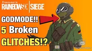 Rainbow Six Siege - 5 NEW Glitches In Steel Wave!? - GODMODE???