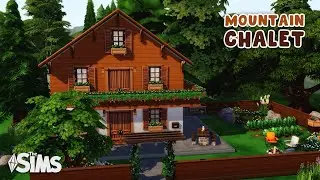 Горное шале | Швейцария🇨🇭 | The Sims 4 | Быстрое строительство | Строительство Европы | Без пользовательского контента