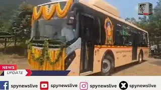 ఆనేక ఏళ్ల ఆనంతరం సింహాచలం దేవస్థానం ఏసీ బస్సులను ప్రవేశ పెట్టింది. #Simhachalam #UANow #Vizag