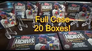 2022 TOPPS ARCHIVES SIGNATURE SERIES BOX OPENING!