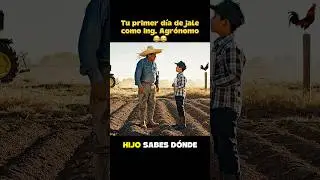 Tu primer d&iacute;a como Ing. Agr&oacute;nomo 😂🌾 #agricultura #humor #comedia #agronomia #agro #agronomo #fyp