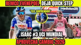 ⚡ REMCO a RED BULL-BORA | ISAAC APROVECHA Top 3 UCI | Batalla 2026 CAMBIA
