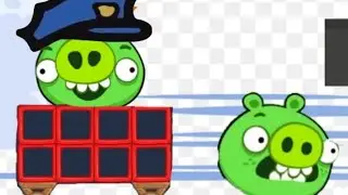 The Bad Piggies Police Chase!!! what happens next is shocking!!!