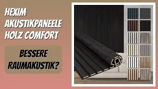 BEWERTUNG (2025): HEXIM Akustikpaneele Holz Comfort. Infos