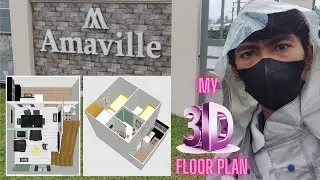 AMAVILLE SUBDIVISION - And my own 30 SQM LOT Floor Plan 3D