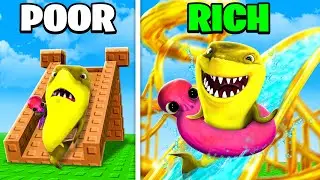 Spending $895,472,682 To Build The BIGGEST WATER SLIDE In Roblox..