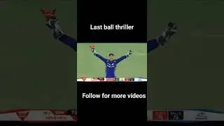 Mi vs srh  thriller match  highlight#cricket #mivssrh