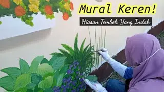 Mural dengan Tema Lingkungan. Mural ini Indah Banget!