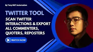 Scrape Twitter User Interactions Automatically | Best Twitter Tool