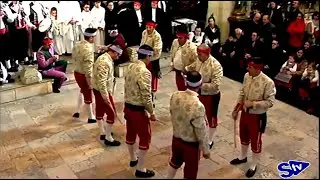 Recordando... el paloteo del día de las Candelas en San Leonardo (2019)