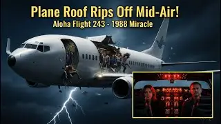 Aloha Flight 243 The Roof Blows Off Mid Flight Miracle Miracle Landing of 1988 | True story
