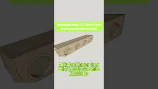 Планы для Ford Raptor Crew Cab 4 Audio Dynamics AD2208 8s, комплектация 2022 года, сабвуфер #diy ...