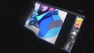 Neon Jaal SpeedPaint by Shaya Fury